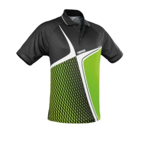 Μπλούζα Πινγκ-Πονγκ Tibhar Cab Black/Green Μπλούζα Πινγκ-Πονγκ Tibhar Cab Black/Green