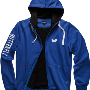 Butterfly Ninyo Table Tennis Hooded Jacket Blue