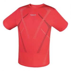 Μπλούζα Πινγκ-Πονγκ Tibhar Cross Red Μπλούζα Πινγκ-Πονγκ Tibhar Cross Red