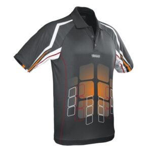 Μπλούζα Πινγκ-Πονγκ Tibhar Cube Grey/Orange Μπλούζα Πινγκ-Πονγκ Tibhar Cube Grey/Orange