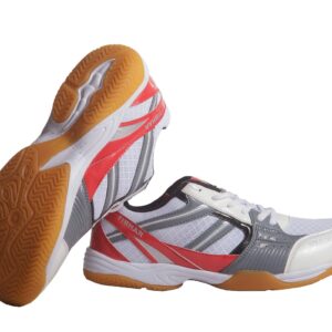 Παπούτσια Πινγκ-Πονγκ Tibhar Dual Speed Άσπρο/Κόκκινο