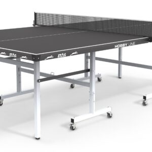 Τραπέζι Ping Pong Εσωτερικού Χώρου Stag Hobby 19mm Μαύρο